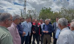 Yerköy’de dolu ve sağanak yağışın vurduğu köylerde hasar tespiti