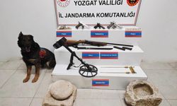 Boğazlıyan'da silahlar ele geçirildi