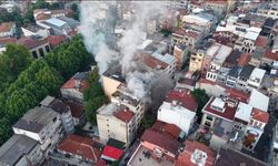 5 katlı iş hanında yangın: 1 kişi kurtarıldı