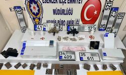 Sahte plaka basımı yapılan adrese operasyon yapıldı: 4 gözaltı