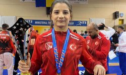 Yozgatlı güreşçi Elif Sude Elmalı Avrupa Şampiyonası'nda