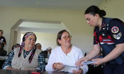 Yozgat'ta jandarma kadınlar için sahada