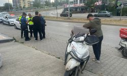 Motosiklet kazası: 1 kişi yaralandı