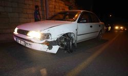 İki araca çarpıp kaçan sürücü polise ecel teri döktürdü