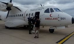 Sağlık için zamana karşı yarış: Organlar ambulans uçakla taşındı