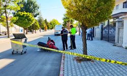 Kalp krizi geçiren motosiklet sürücüsü hayatını kaybetti