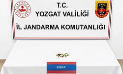 Yozgat'ta şüphelinin üzerinden ve aracından esrar çıktı