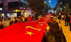 Yozgat’ta 15 Temmuz ruhu yaşatıldı! Ay yıldızlı bayraklarla yürüdüler