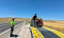 Yozgat'ta sürücü trafikten men edildi