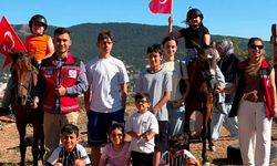 Yozgat'ta şehit ve gazi çocukları binicilik etkinliğinde buluştu