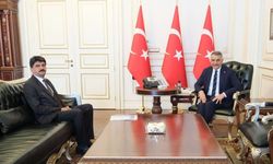 Sırçalı Belediye Başkanı Parlak’tan Vali Özkan’a ziyaret