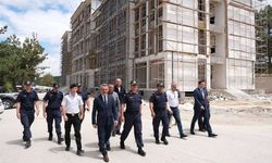 Vali Özkan’dan yeni jandarma hizmet binasına inceleme!