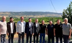 Şahan, Türkiye'nin en büyük meyve bahçesini ziyaret etti
