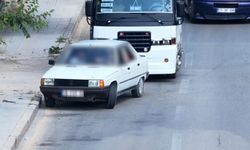 Ehliyetsiz sürücünün kaçış girişimi başarısız oldu