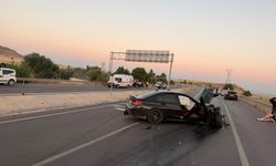 Yozgat'ta iki araç çarpıştı: 2 yaralı