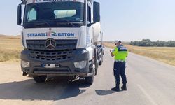 Şefaatli'de yük ve yolcu taşımacılığına sıkı denetim