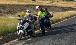 Çayıralan'da trafik denetimi