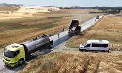 Yozgat İl Özel İdaresi tarafından 3 kilometrelik yol yenilendi