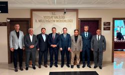 AK Parti Yozgat İl Yönetiminden İl Milli Eğitim Müdürü Yaşar Türk'e ziyaret