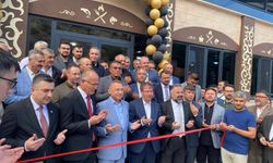 Çekerek'te Saklı Bahçe Belediye restoranı hizmete açıldı