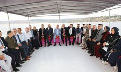 Fuat Oktay, Çekerek Lavanta Adası'nı ziyaret etti
