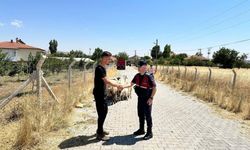 Yozgat’ta çiftçinin yardımına jandarma koştu