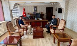 Adana Asliye Ceza Mahkemesi Hakimi Arlı'dan Kaymakam Kaymakçı'ya ziyaret