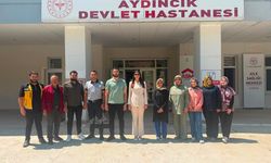 Kaymakam Büyükuçar'dan Aydıncık'ta kamu kurumlarına ziyaret