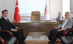 Danıştay Üyesi Özbek'ten Kadışehri Kaymakamı Özel'e hayırlı olsun ziyareti
