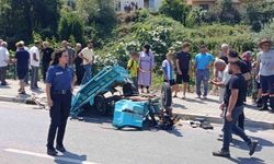 Otomobil ile patpat çarpıştı: 2'si ağır 4 yaralı