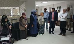 Yozgat’ın Saraykent Belediye Başkanı Köroğlu’ndan huzurevi ziyareti
