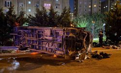 Makas atan minibüs zincirleme kazaya neden oldu: 1 ölü, 5 yaralı