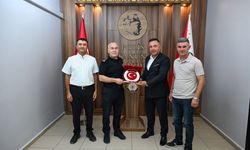 Güvenlik İş Sendikası Yozgat İl Başkanı'ndan Yozgat İl Emniyet Müdürü Pekin’e hayırlı olsun ziyareti