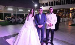Vali Özkan, hakim Akkuş’un düğün törenine katıldı