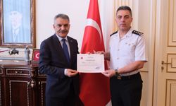 Tuğgeneralliğe atanan Cezmi Yalınkılıç’tan Vali Özkan’a veda ziyareti