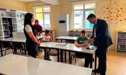 Saraykent Kaymakamı Aydın öğrencilerle bir araya geldi