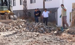 Saraykent’te iki mahallede kilit parke yol çalışması başladı