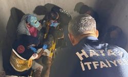 Asansör boşluğuna düşen işçi yaralandı