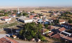 Yozgat’ın Kabakini köyü havadan görüntülendi