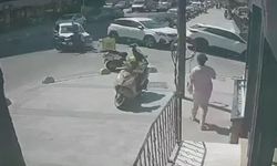 Motosiklet ile otomobil çarpıştı: 1 kişi yaralandı