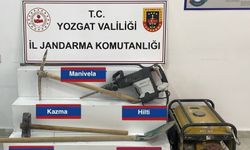 Yozgat'ta kaçak kazıya suçüstü