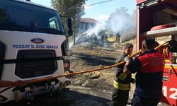 Yozgat'ta yangın büyümeden söndürüldü