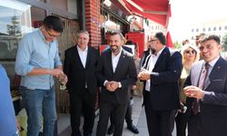 AK Parti Yozgat Milletvekili Süleyman Şahan'dan kurumlara ve esnafa ziyaret