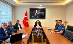 Aydıncık'ta okul güvenliği toplantısı yapıldı