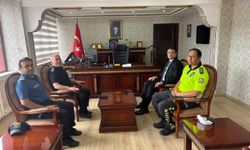 Emniyet Müdürü Pekin’den Akdağmadeni Kaymakamı Kaymakçı’ya ziyaret