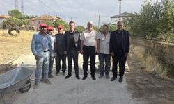 Sarıkaya Kaymakamı Demirkıran, Babayağmur köyündeki çalışmaları inceledi