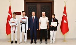 Sorgun Kaymakamı Abdurrezzak Canpolat’a başarı ziyareti