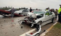 7 araçlı zincirleme kazada 1 kişi yaralandı