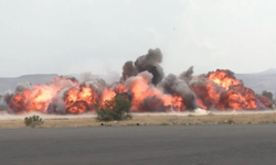 Yemen’de suudi F-15 için düşürüldü iddiası: Enkazda 5539 numarası görüldü
