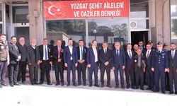 Yozgat’ta Gaziler Günü dolayısıyla şehit aileleri ve gaziler derneğine ziyaret